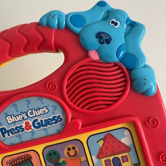 Blue's Clues Press N Guess Tyco Vintage 1998 - WORKING CONDITION - Picture 4 of 5
